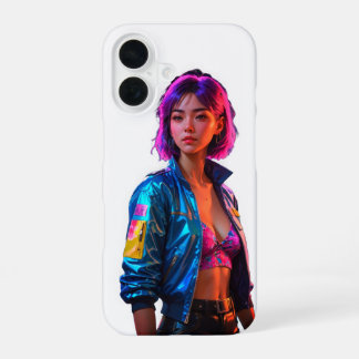 ネオン鮮やかスタイルiPhone 16ケース iPhone 16ケース