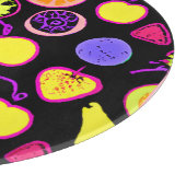 ネオン鮮やかフルーツ工芸品 カッティングボード (角)