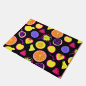 ネオン鮮やかフルーツ工芸品 ドアマット (アングル)