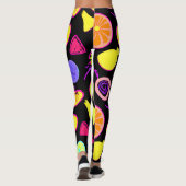 ネオン鮮やかフルーツ工芸品 レギンス (裏面)