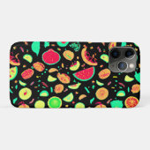 ネオン鮮やかフルーツ柄 Case-Mate iPhoneケース (裏面(横))