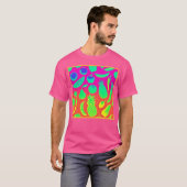 ネオン鮮やかフルーツ柄 Tシャツ (正面フル)