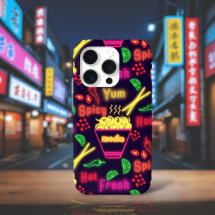ネオン麺 iPhone 15ケース