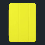 ネオン黄無地の色 iPad MINIカバー<br><div class="desc">ネオン無地の黄色。瞬くはっきりした間に注目を集める明るい黄色の帯電の色合い。この鮮やかな色合いは、太陽の輝く暖かさと太陽の花の明るいエネルギーをフル開花で表現する。この印象的な黄色は新鮮でダイナミックをしゃれている加える。</div>
