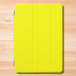 ネオン黄無地の色 iPad PROカバー<br><div class="desc">ネオン黄無地の色</div>
