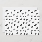 ネオンＴ－Ｒｅｘ恐竜の誕生日パーティー招待状 招待状 (裏面)