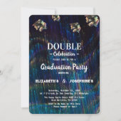 ネオン2人卒業生ダブル卒業パーティー2025 招待状 (正面)