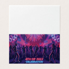 ネオン7月4日お祝いダンスパーティー