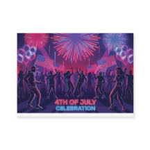 ネオン7月4日お祝いダンスパーティー