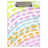 ネオン80色アニマルプリント クリップボード (正面)