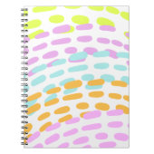 ネオン80色アニマルプリント ノートブック (正面)