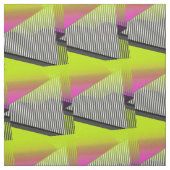 ネオン80sの抽象的なパターン ファブリック (見本)