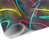 ネオン80sギフト用包装紙 ラッピングペーパー (ロールコーナー)