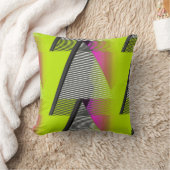 ネオン80sパターン クッション (ブランケット)