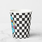 ネオン90年代レトロ13はヴィベ13誕生日 紙コップ (左)