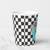 ネオン90年代レトロ13はヴィベ13誕生日 紙コップ (右)