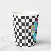 ネオン90年代レトロ6はヴィベ6誕生日 紙コップ (右)