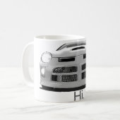 ネオン"こんにちは。" コーヒーマグカップ (正面左)