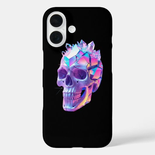 ネオン アトミックスカル Case-Mate iPhoneケース (裏面)