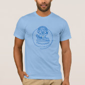 ネオン・アライグマDJ Tシャツ (正面)