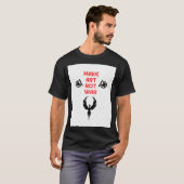 ネオン アーティスト ライフ レジェンド アート おもしろい Tシャツ (正面フル)