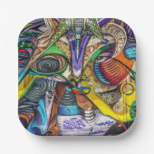 ネオン アーバン グラフィティ プレート (正面)