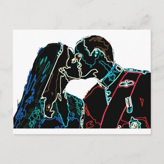 ネオン・ウィルとケイト ポストカード (正面)