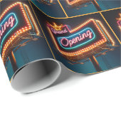 ネオン オープニング ビルボード ラッピングペーパー (ロールコーナー)