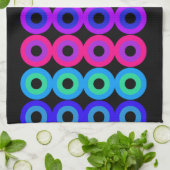 ネオン キッチンタオル (折り畳み)