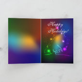 ネオン·クコンテンポラリーリスマス·ツリー シーズンカード (内部)