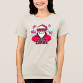 ネオン・クラウス トライブレンドTシャツ (正面)