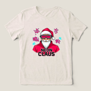 ネオン・クラウス トライブレンドTシャツ
