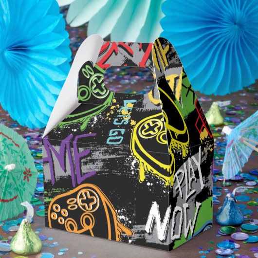 ネオン・グラフィティ・ゲーミング・パターン フェイバーボックス (パーティー)