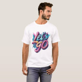 ネオン グラフィティ Tシャツ (正面フル)