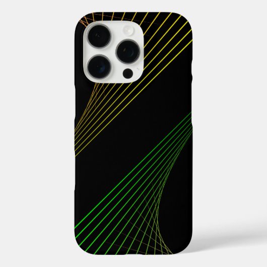 ネオン グリッドロック Case-Mate iPhoneケース (裏面)