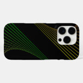ネオン グリッドロック Case-Mate iPhoneケース (裏面 (横))