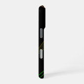 ネオン グリッドロック iPhoneケース (右側面)
