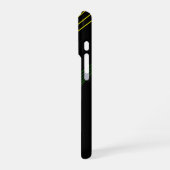 ネオン グリッドロック iPhoneケース (左側面)
