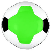 ネオン グリーン オーダーメイド サッカーボール (回転)