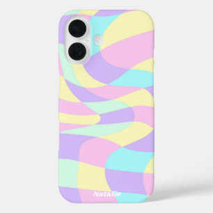ネオン・グルーヴィ iPhone 16ケース
