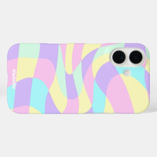 ネオン・グルーヴィ Case-Mate iPhoneケース (裏面 (横))