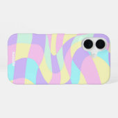ネオン・グルーヴィ iPhone 16ケース (裏面横)