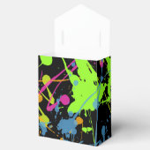 ネオン グロー イン ザ ダーク ペイント バースデー パーティー フェイバーボックス (オープン)