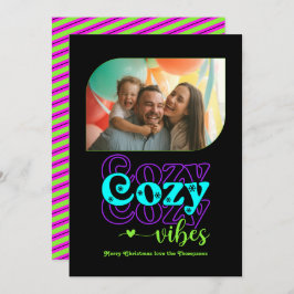 ネオン グロー コージー ヴァイブス オンリー クリスマス フォト