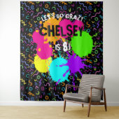 ネオン グロー フォト 背景、グロー パーティー 背景 タペストリー (インサイチュ)