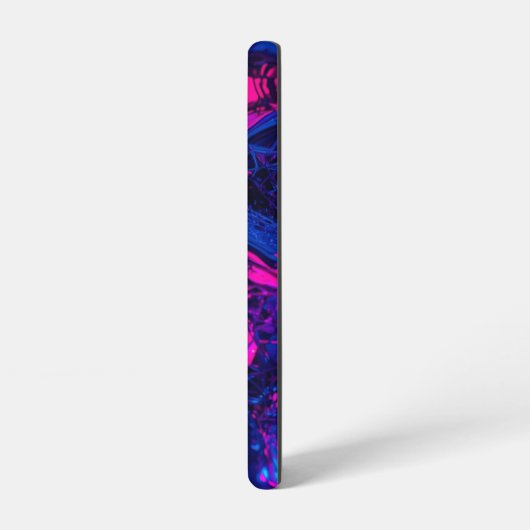 ネオン グロー メタリック Samsung Case Galaxyケース (左側面)