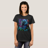 ネオン・ゴリラ Tシャツ (正面フル)