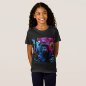 ネオン・ゴリラ Tシャツ (正面フル)