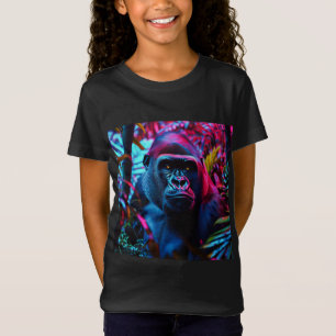 ネオン・ゴリラ Tシャツ