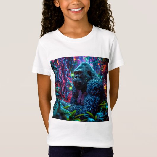ネオン・ゴリラ Tシャツ (正面)